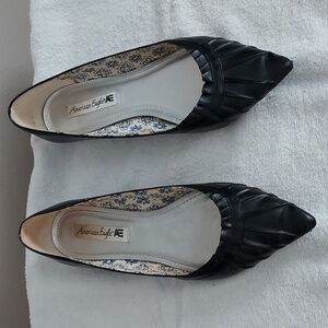 Black Kitten Heel